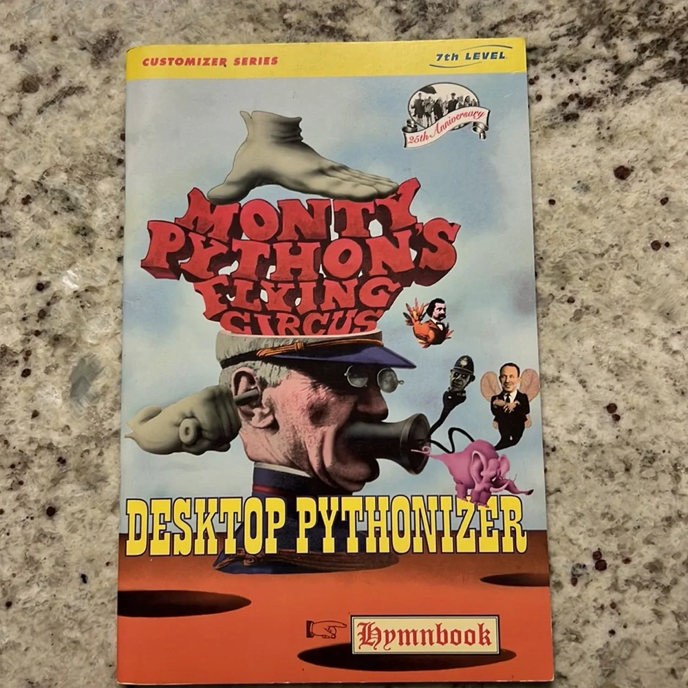 Monty Python collectible CD-Rom Set with Booklet